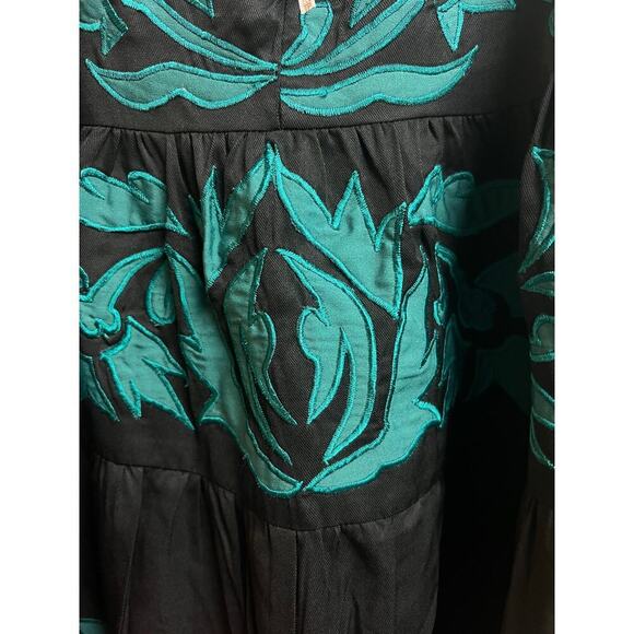 Free People Everblue Romper Black Blue XS - Picture 7 of 12